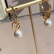 Fendi Earrings Gold - 4