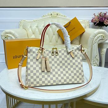 Louis Vuitton Lymington Damier Azur Bag N4022 Size 36 x 13 x 23 cm