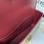 Celine Chain Shoulder Bag Red Size 20.5 x 10.5 x 4 cm - 3