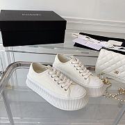 Chanel White Sneakers - 5