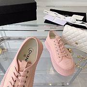 Chanel Pink Sneakers - 2