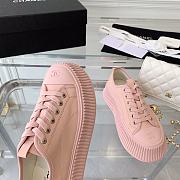 Chanel Pink Sneakers - 4