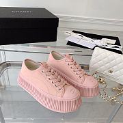 Chanel Pink Sneakers - 5