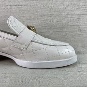 Chanel Leather Shoes White - 4