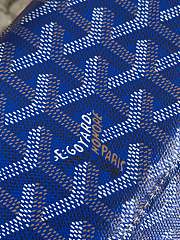 Goyard Varenne Bag Blue Size 12 x 3.3 x 19 cm - 2