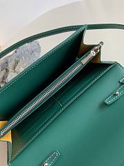 Goyard Varenne Bag Green Size 12 x 3.3 x 19 cm - 5