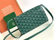 Goyard Varenne Bag Green Size 12 x 3.3 x 19 cm - 2