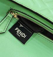 Fendi Baguette Green Bag Size 24 × 7 × 13 cm - 6