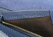 Fendi Baguette Blue Bag Size 24 × 7 × 13 cm - 4