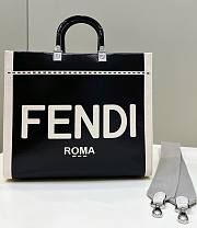 Fendi Sunshine Medium Black Bag Size 35.5 x 15 x 30 cm - 1