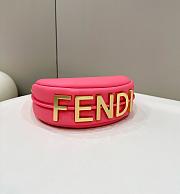Fendi Fendigraphy Small Shoulder Bag Pink Size 29 x 24.5 x 10 cm - 6