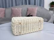 Lady Dior Rattan Basket Bag Size 24 × 20 × 11 cm - 6