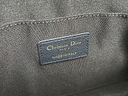 Dior 30 Montaigne Cosmetic Bag Blue Size 15.5 x 24 x 7 cm - 3