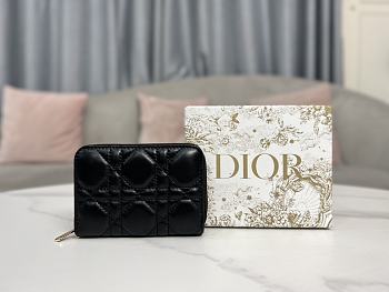 Dior Voyageur Pouch Black Size 11 x 8.5 x 2.5 cm