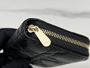 Dior Voyageur Pouch Black Size 11 x 8.5 x 2.5 cm - 2