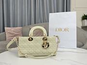 Lady D-Joy Large Bag Cream Patent Size 26 x 13.5 x 5.5 cm - 1