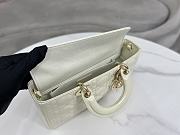 Lady D-Joy Large Bag Cream Patent Size 26 x 13.5 x 5.5 cm - 4