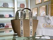 Chloe Woody Basket Tote Bag Size 28 x 48 x 28 cm - 1