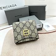 Balenciaga & Gucci Wallet Size 10.9 x 7.9 x 4.8 cm - 1