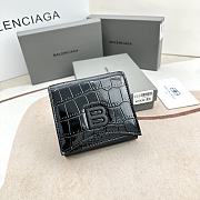 Balenciaga & Gucci Wallet Black Size 10.9 x 7.9 x 4.8 cm - 1