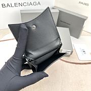 Balenciaga & Gucci Wallet Black Size 10.9 x 7.9 x 4.8 cm - 6