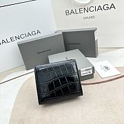 Balenciaga & Gucci Wallet Black Size 10.9 x 7.9 x 4.8 cm - 5
