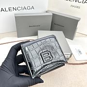 Balenciaga & Gucci Wallet Black Size 10.9 x 7.9 x 4.8 cm - 4