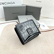 Balenciaga & Gucci Wallet Black Size 10.9 x 7.9 x 4.8 cm - 3
