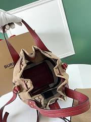  Burberry Brown Bucket Shoulder Bag Size 18 x 16 x 28 cm - 4