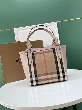 Burberry Canter Canter Handbag Pink Size 26 x 15.5 x 29.5 cm