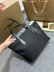Burberry Shopping Tote Bag Black Size 30 x 24 x 11 cm - 5