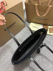 Burberry Shopping Tote Bag Black Size 30 x 24 x 11 cm - 4
