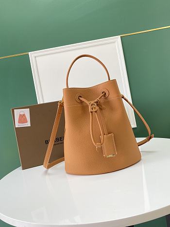 Burberry Leather Bucket Bag Size 16 x 26 x 26 cm