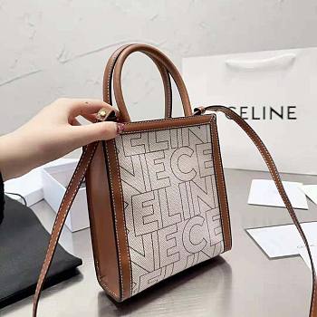 Celine Mini Vertical Cabas Bag Size 17 x 20 x 4 cm