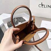 Celine Mini Vertical Cabas Bag Size 17 x 20 x 4 cm - 5