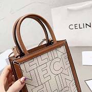 Celine Mini Vertical Cabas Bag Size 17 x 20 x 4 cm - 3