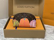 Louis Vuitton LV x YK Cosmetic Pouch Monogram M46472 Size 24 × 17 × 6 cm - 1