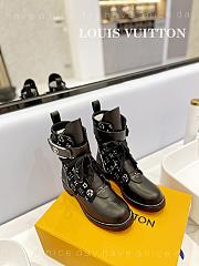 Louis Vuitton Metropolis Flat Ranger Black Boots - 4