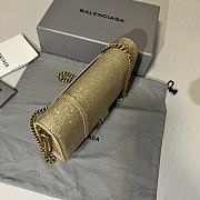 Balenciaga Hourglass Mini Chain Bag Size 19.3 x 11.9 x 4.8 cm - 6