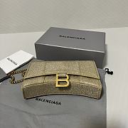 Balenciaga Hourglass Mini Chain Bag Size 19.3 x 11.9 x 4.8 cm - 5