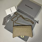 Balenciaga Hourglass Mini Chain Bag Size 19.3 x 11.9 x 4.8 cm - 3
