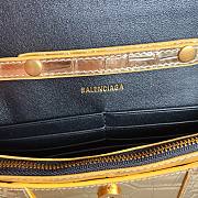 Balenciaga Hourglass Mini Chain Bag Gold Size 19.3 x 11.9 x 4.8 cm - 3