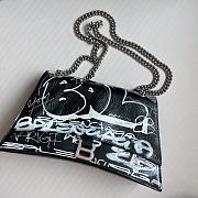 Balenciaga Crush Medium Printed Bag Size 31 x 20 x 12 cm - 3