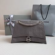 Balenciaga Grey Hourglass Chain Bag Size 31 x 20 x 12 cm - 1