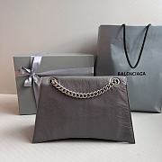 Balenciaga Grey Hourglass Chain Bag Size 31 x 20 x 12 cm - 6