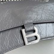 Balenciaga Grey Hourglass Chain Bag Size 31 x 20 x 12 cm - 5