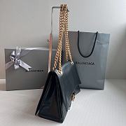 Balenciaga Black Hourglass Chain Bag Size 31 x 20 x 12 cm - 6