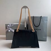 Balenciaga Black Hourglass Chain Bag Size 31 x 20 x 12 cm - 5