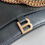 Balenciaga Black Hourglass Chain Bag Size 31 x 20 x 12 cm - 2