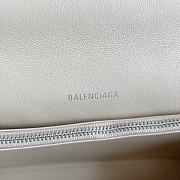 Balenciaga Cream Hourglass Chain Bag Size 31 x 20 x 12 cm - 6